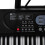 Living And Home 61-Key Portable Electronic Keyboard with Follow-the-Light Keyboard 5
