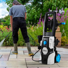 90 Bar High Pressure Washer with 1600W Power and Aluminum Motor