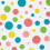 Homescapes (W 137cm x Drop 228 cm) Multi Polka Dots Ready Made Eyelet Curtain Pair 5