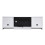 Living And Home (White) Recessed Electric Fireplace TV Stand with Remote Control 4