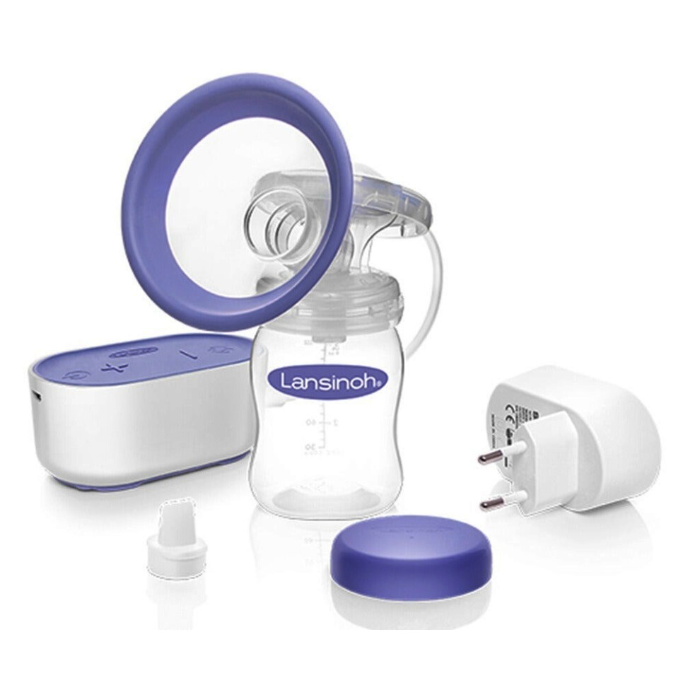 Lansinoh Compact Single Electric Breast Pump |Efficient & Portable for Easy Breastfeeding |BPA Free
