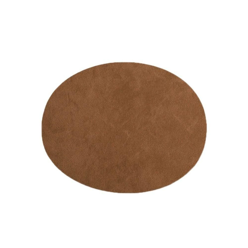 (light coffee) Iron-on Elbow Patches Suede Appliques Cloth DIY Repair Badges  Sweatshirt