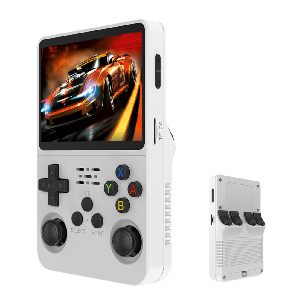 (128Gb, ) R36s Portable Retro Game Console, 64Gb, 3.5" Ips Screen White 6900725052817