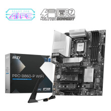 Moederbord - MSI - PRO B860-P WIFI - LGA 1851 - DDR5-SDRAM - Wi-Fi 7 - ATX