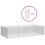 VidaXL vidaXL Free Range Animal Enclosure 24-Panel 21.3x39.4 Galvanized Iron 2