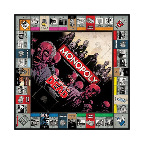 USAopoly Monopoly: The Walking Dead (Survival Editie) 1
