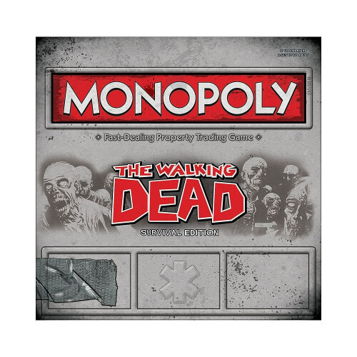USAopoly Monopoly: The Walking Dead (Survival Editie) 2