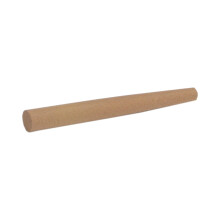 Norton India Aluminum Oxide Round Tapered File 4 x 1/2 Inch India File Round Tapered MF644 Medium Grit
