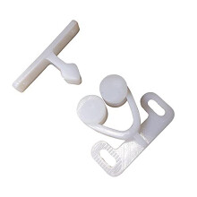Loquet de porte ? double rouleau Sea-Dog - Blanc