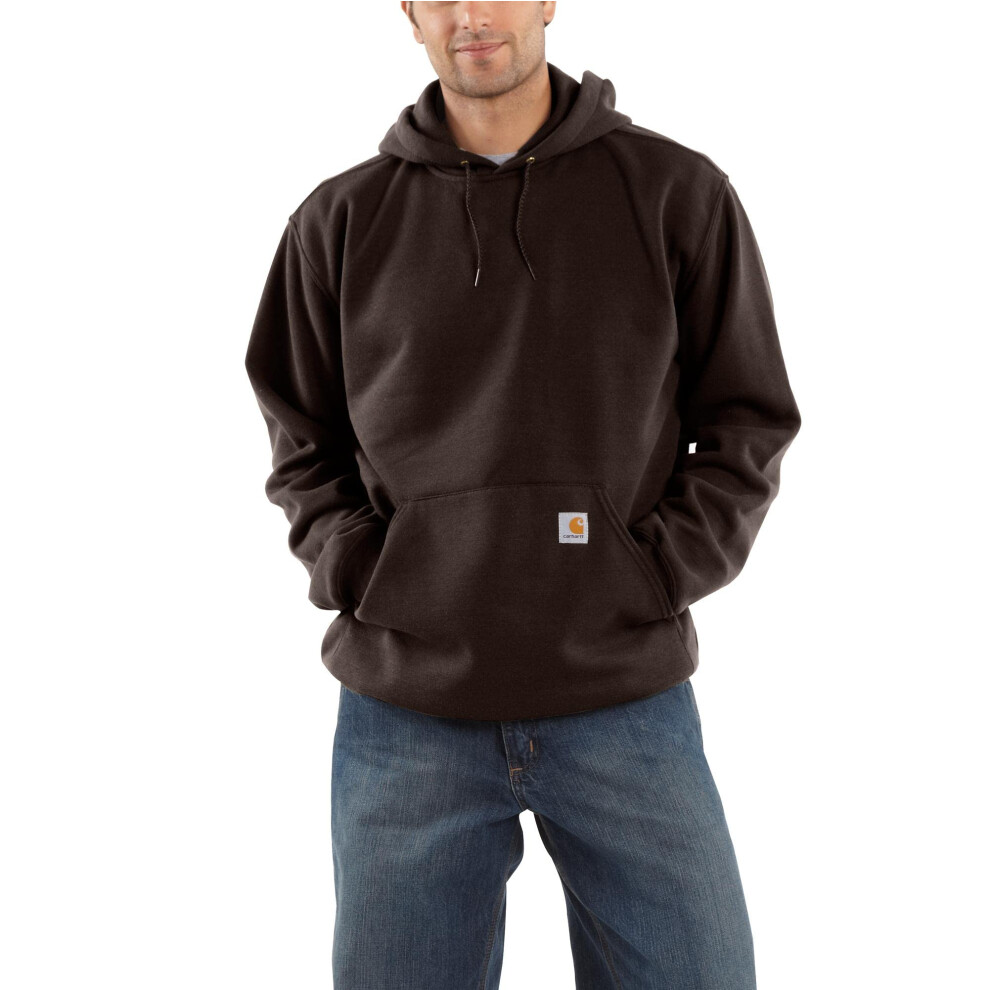 CarharttmensLoose Fit Midweight SweatshirtDark BrownSmall