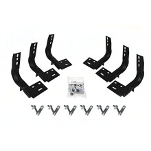 Go Rhino 6840995 OE Xtreme Cab Length Side Steps - MOUNTING BRACKETS ONLY for 09-24 Ram 3500  1500  Ram 1500  Ram 2500  3500  2500