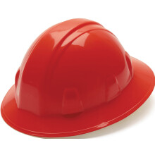 Prilba Pyramex Safety SL s pln m okrajom, 6-bodov zavesenie s racnou, cerven , stredn
