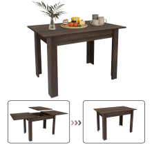 Expandable Dining Table Space Saving Compact 4-6 Seat Kitchen Desk UK