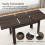 ELECWISH Expandable Dining Table Space Saving Compact 4-6 Seat Kitchen Desk UK 4