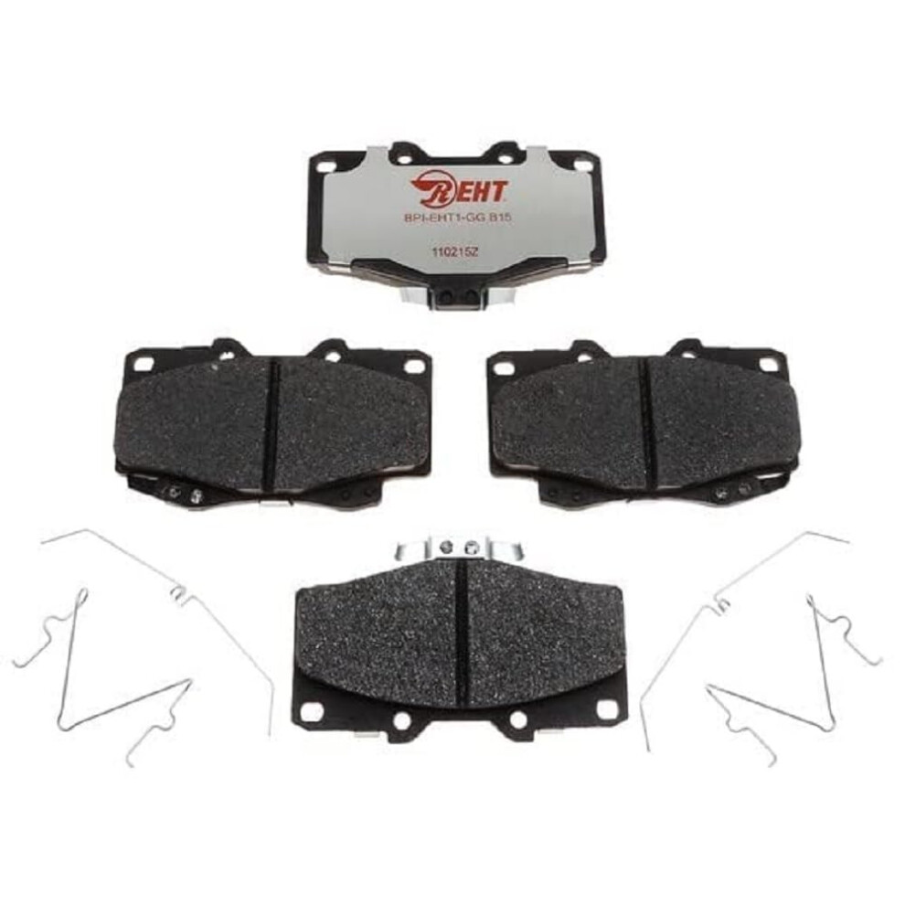 Raybestos Element3 Automotive Replacement Front Brake Pad Set For Select 1996-2002 Toyota 4Runner 1995-1998 And 2004 Toyota Tacoma Eht436ah 887213148633