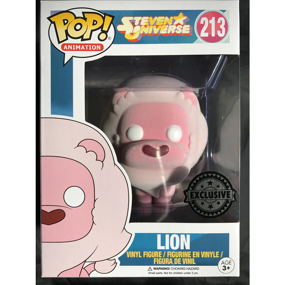 Funko Pop Animation: Steven Universe - Flocked Lion Collectible Figure Multicolor