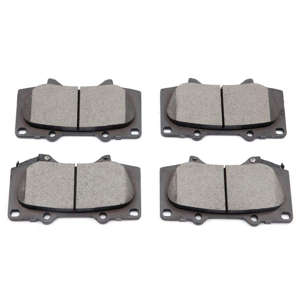 Scitoo Ceramic Discs Brake Pads Kit 4Pcs Atd976c D976-7877 Front Disc Brake Pad Set Fit For Lexus Gx460 For Lexus Gx470 For Fj Cruiser For 4Runner 611040234074