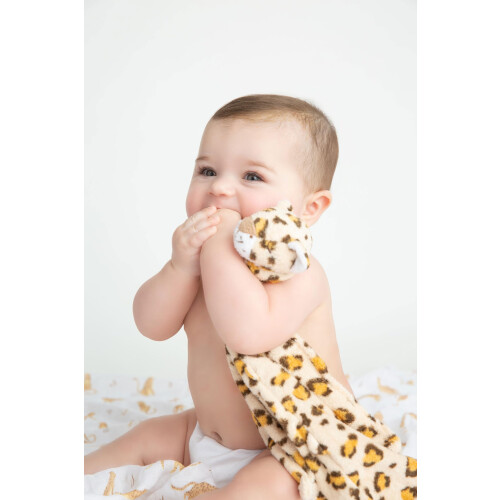 Angel caro - Leopard Print blankie 1
