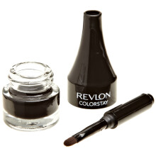Revlon Lápis de Olhos Gel Creme ColorStay, À Prova d'Água, Longa Duração, 001 Preto, 0,01 Oz