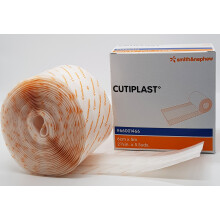 Cutiplast Non-Sterile Adhesive Dressing Roll 6 cm x 5 m – Breathable, Soft Non-Woven, Self-Cut, Secure Backing – REF 66001466