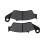 Motorcycle Front and Rear Brake Pads Disc Brake Pads for RM125 06-09 DRZ400E 2000- 2007 DRZ400S 2000- 2017 4