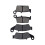 Motorcycle Front and Rear Brake Pads Disc Brake Pads for RM125 06-09 DRZ400E 2000- 2007 DRZ400S 2000- 2017 1