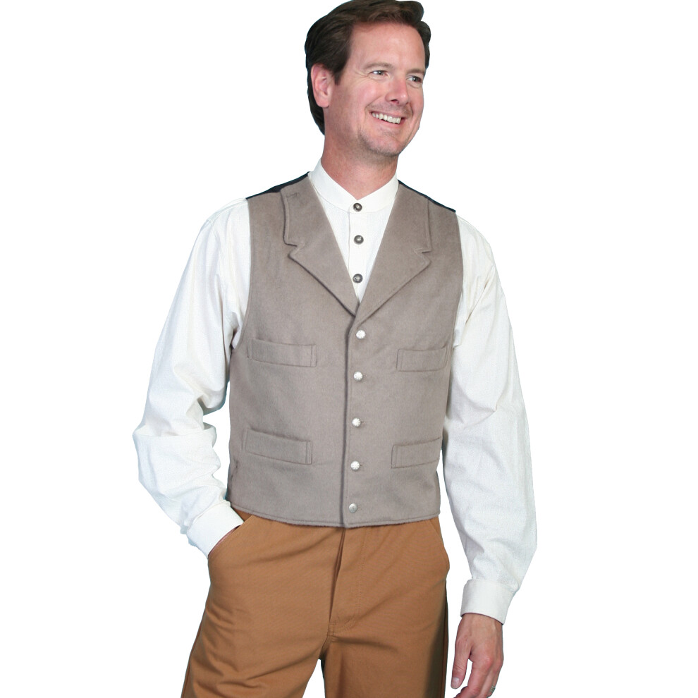 GILET EN LAINE M   LANG   E     4 POCHES