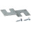 Westland Westland Sales MK01 Secure fit Mounting Brackets Pr Silver 1