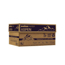 Boise Paper X-9 Multi-Use Copy Paper - Ream less 2 000 Sheets | 8.5 x 11 Letter | SPLOX Easy Carry Box | 92 Bright White - 24 lb. | SP-9224-CTN