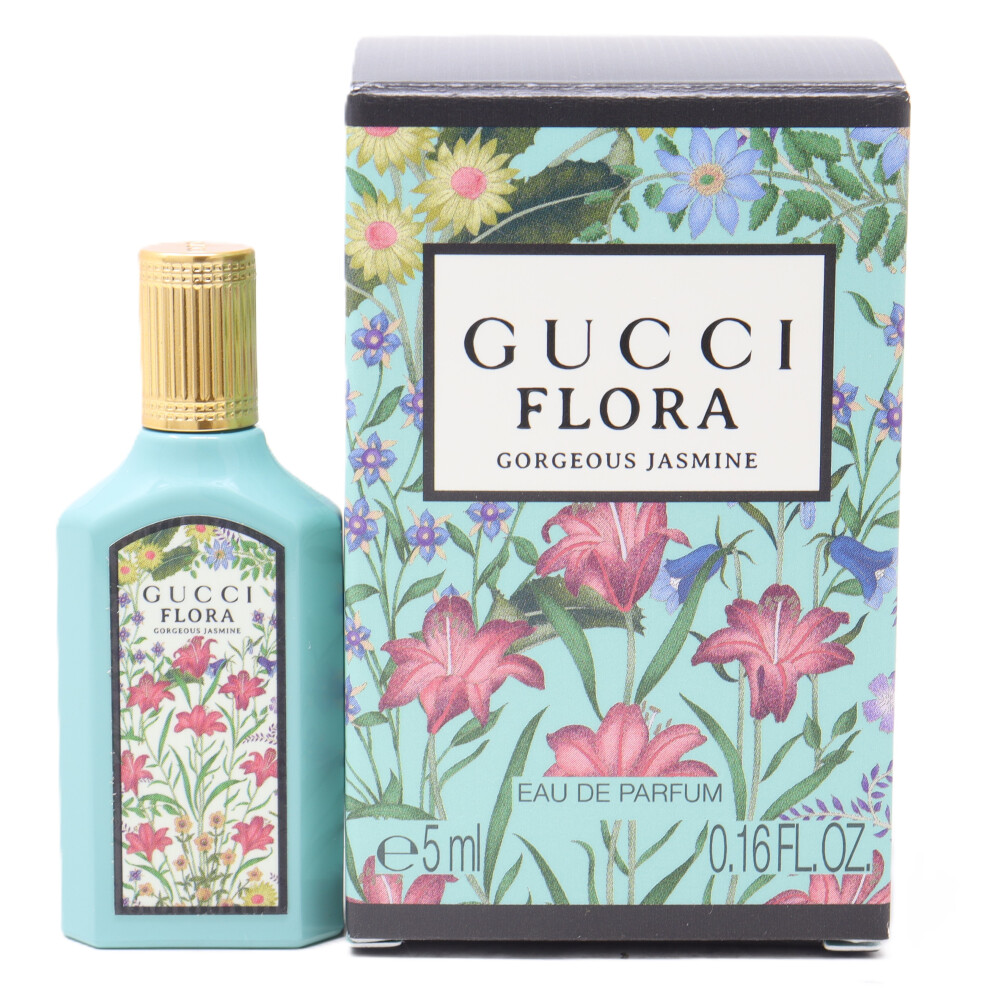 Gucci Flora Gorgeous Jasmine By Gucci Eau De Parfum Miniature 0.16oz Spray