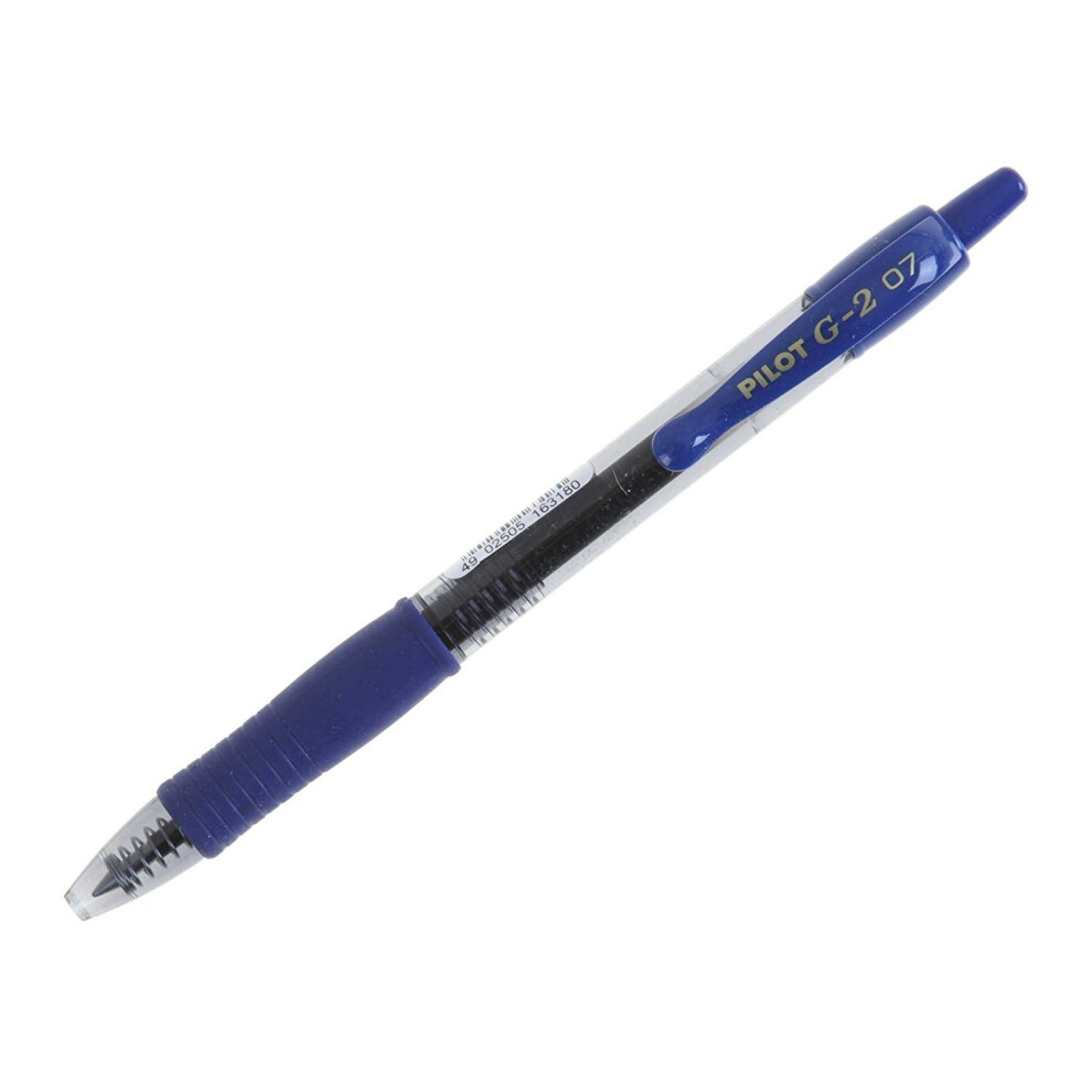 Pilot G2 Retractable Premium Gel Ink Roller Ball Pens Fine Point Blue Ink 16 Pens