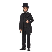 California Costumes Abraham Lincoln/Frederick Douglass Kostm fr Jungen, Gre XL (1214), Schwarz