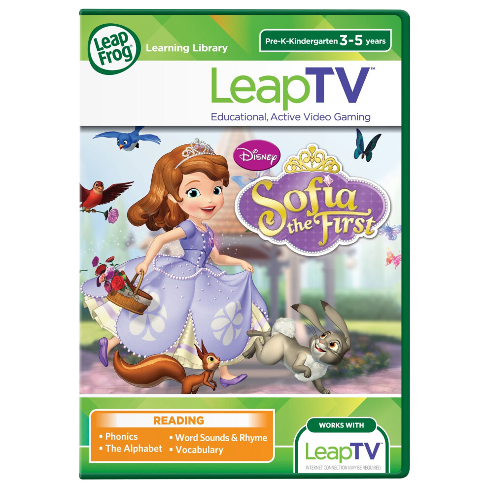 LeapFrog LeapTV Disney Sofia The First Educational Active Video Game