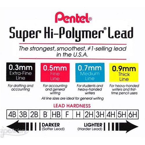 Pentel S?S????S?? 2 ??????O?: ??ta??a?t??? ?????d?? Pentel Super Hi-Polymer .7mm Medium 2H 12 te????a ?????d??/s????a 2