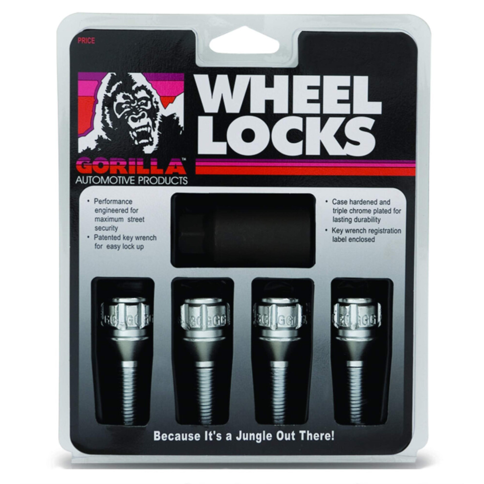 Gorilla Automotive 47018N Lug Bolt Lock Cone 14-150 Chr 27Mm