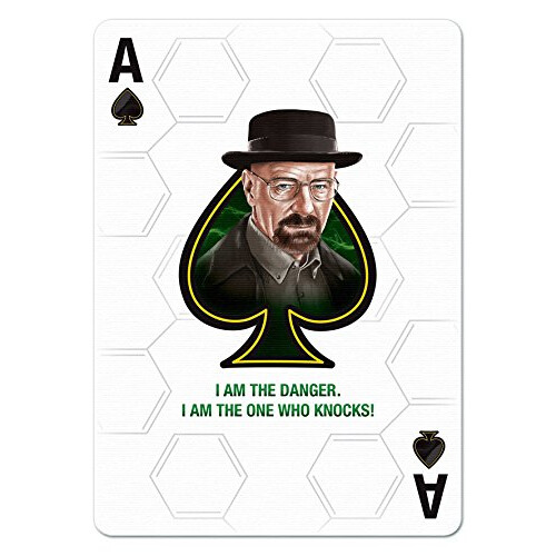 Albino Dragon Breaking Bad klassiske gr?nne spillekort 2