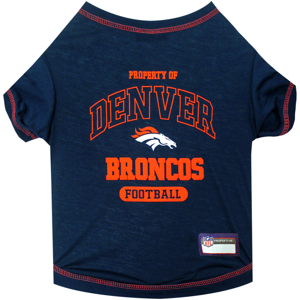 Pets First Denver Broncos T-Shirt Small