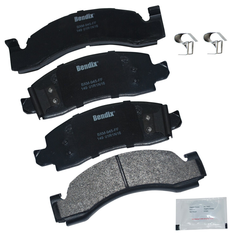 Bendix Priority1 Cfm149 Brake Pads For Bird Tc1000 Chevrolet C30 Pickup C35 C3500hd G30 Van K30 P30 R30 R3500 V30 V3500 Dodge D400 D450 W200 W250 Blue 887243239462