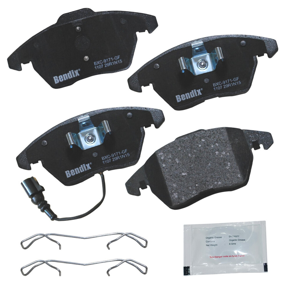 Bendix Priority1 Cfc1107 Front Brake Pads For Audi A1 A3 Quattro S3 Tt Peugeot 308 3008 Altea Xl Freetrack Ibiza Leon Toledo Volks Beetle Bora Cc Clas 887243214582