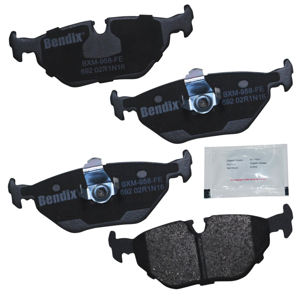 Bendix Priority1 Cfm692 Rear Brake Pads For Bmw 318I 318Is 318Ti 320I 323Ci 323I 325Ci 325I 325Is 328Ci 328I 328Is 525I 525It 528I 530I 535I 535Is 540 887243239806