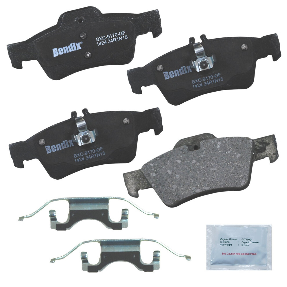 Bendix Priority1 Cfc1424 Rear Brake Pads For Benz C63 Amg Cl500 Cl550 Cl600 Cls350 Cls400 Cls500 Cls550 E200 E250 E280 E300 E320 E350 E400 E500 E550 S 887243215084