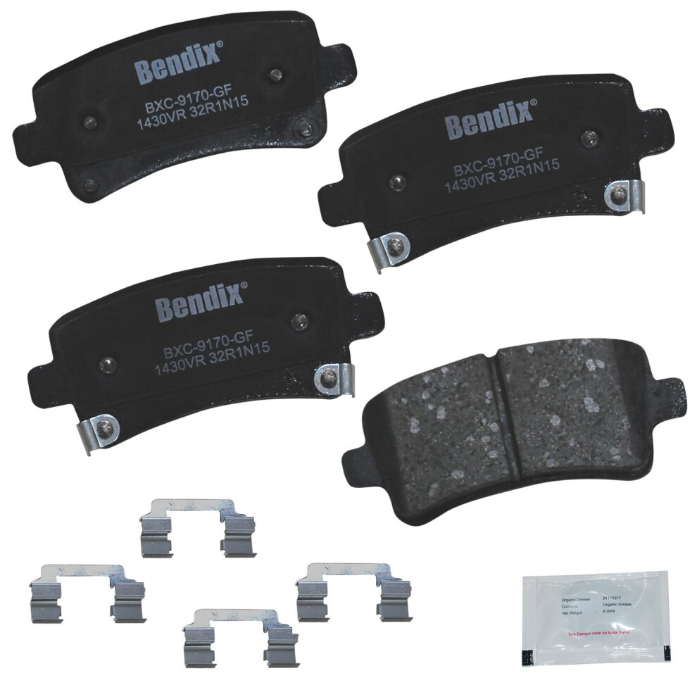 Bendix Priority1 Cfc1430vr Ceramic Rear Brake Pads For Select Models Buick Allure Lacrosse Regal Cadillac Xts Chevrolet Impala Malibu Malibu Lim 887243215145