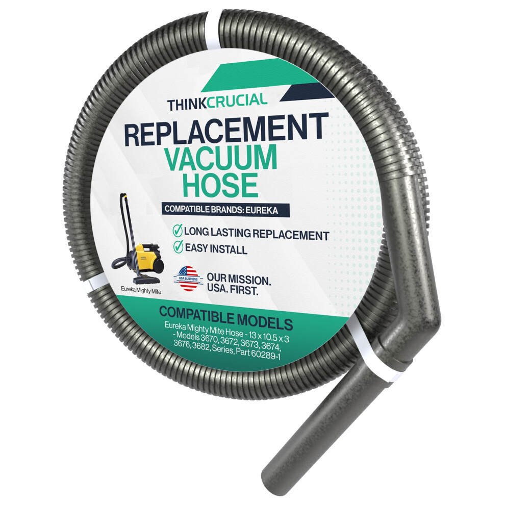 Repuesto Think Crucial: Manguera De Aspiradora Compatible Con Eureka Mighty Mite (13 X 10,5 X 3 Pulgadas). Compatible Con Los Modelos 3670, 3672,-image