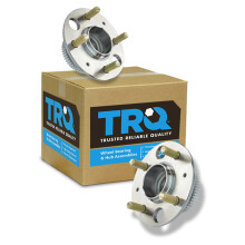 TRQ Bakhjulsnavslager Monteringssats Kompatibel med 1990-2001 Acura Integra 1992-1995 Honda Civic 1995-1997 Civic del Sol