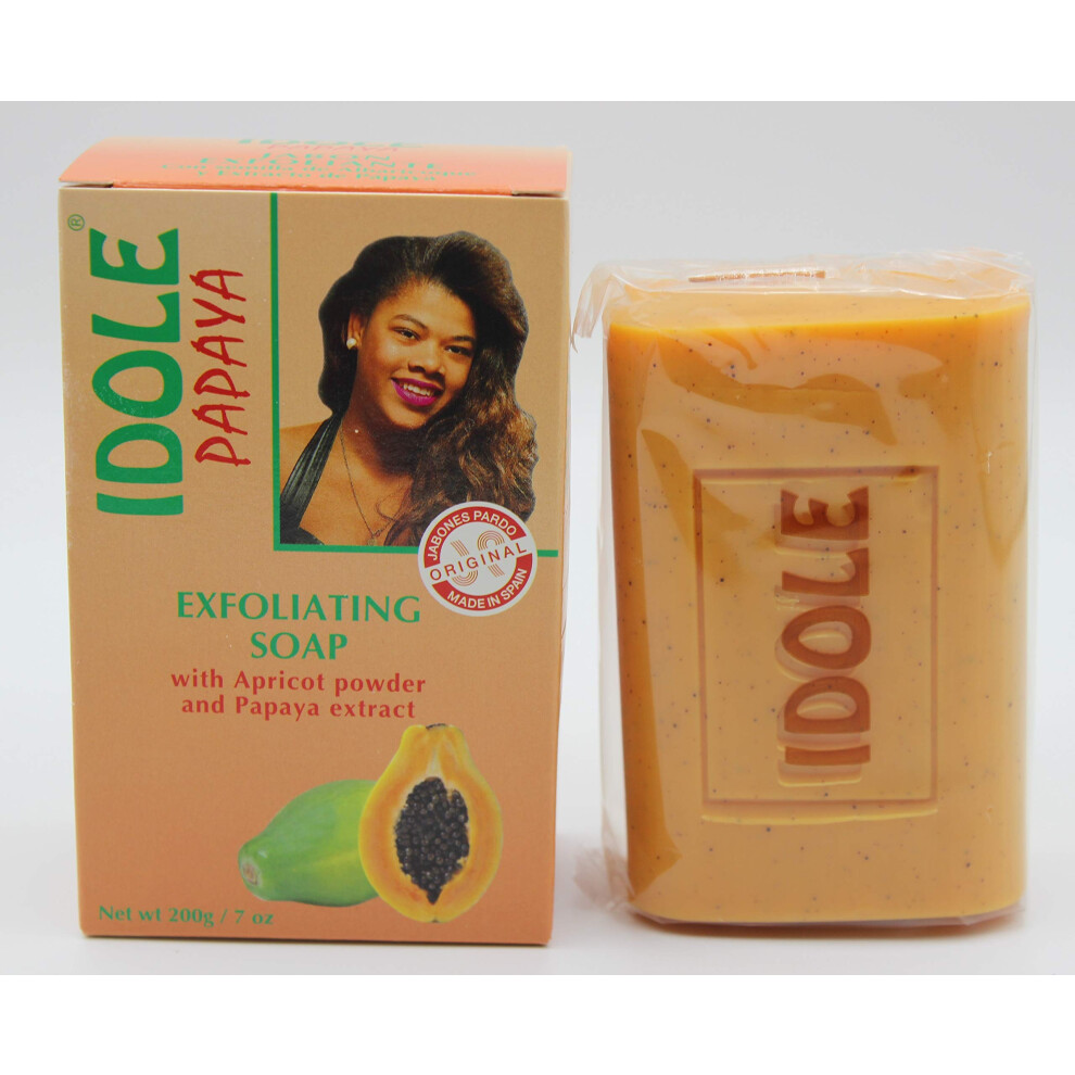 Idole Papaya Exfoliant Soap Pack Of 3