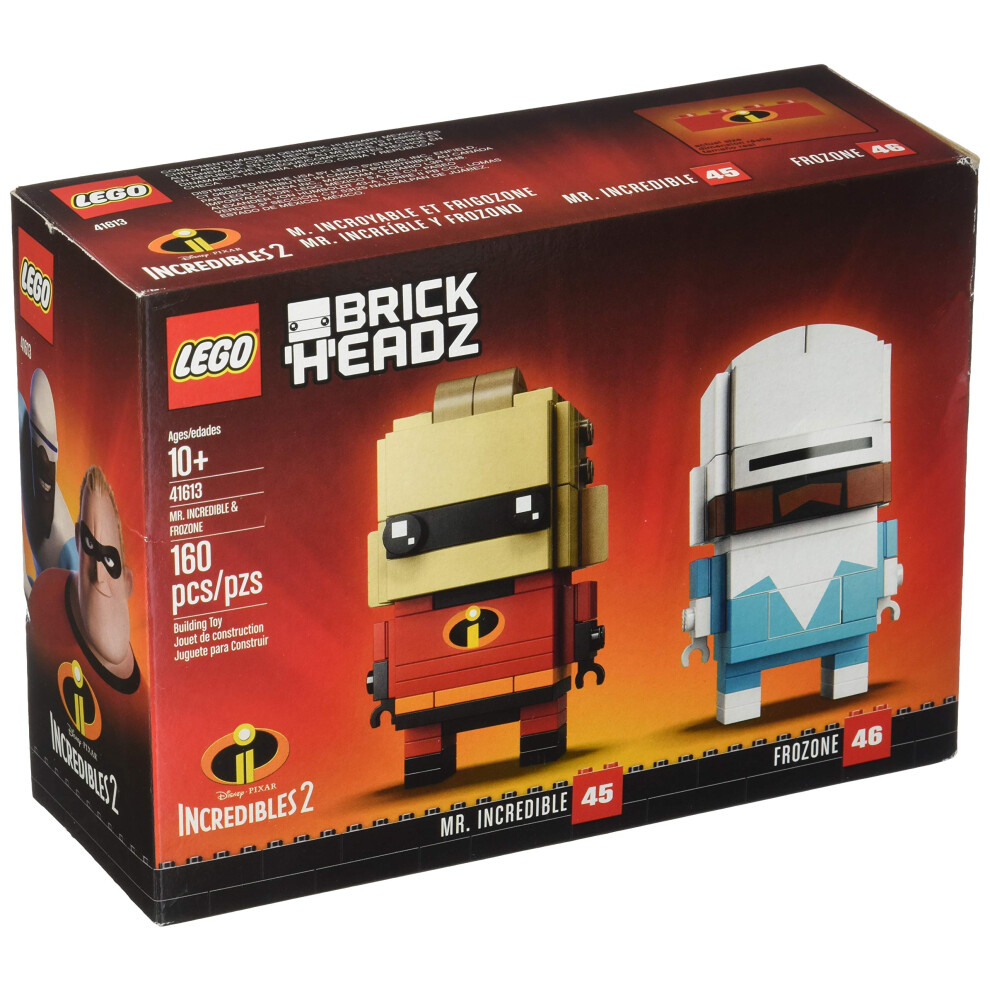 LEGO BrickHeadz Mr. Incredible & Frozone Building Kit 41613 160 Pieces