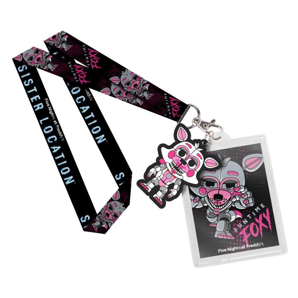 Funko Five Nights At Freddy's POP! Lanyard With Rubber Keychain Funtime Foxy