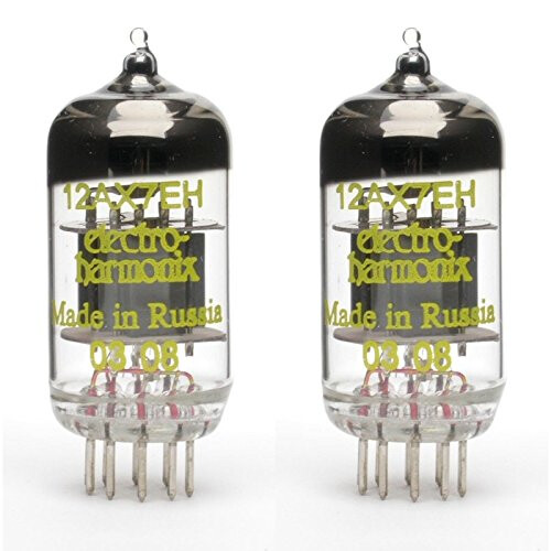 Pari Electro-Harmonix 12AX7 EH -esivahvistinputkia