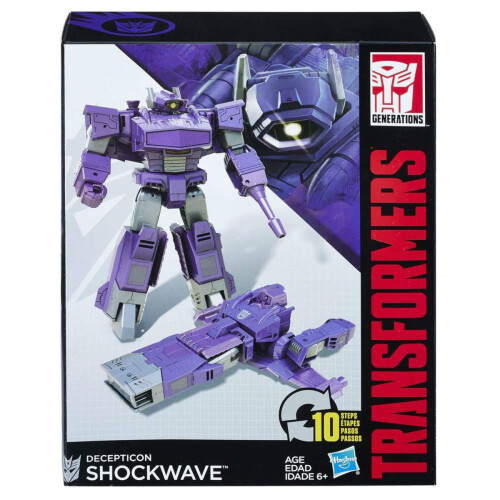 Hasbro Transformers Generations Exklusive Cyber Battalion Class Shockwave Figur 1