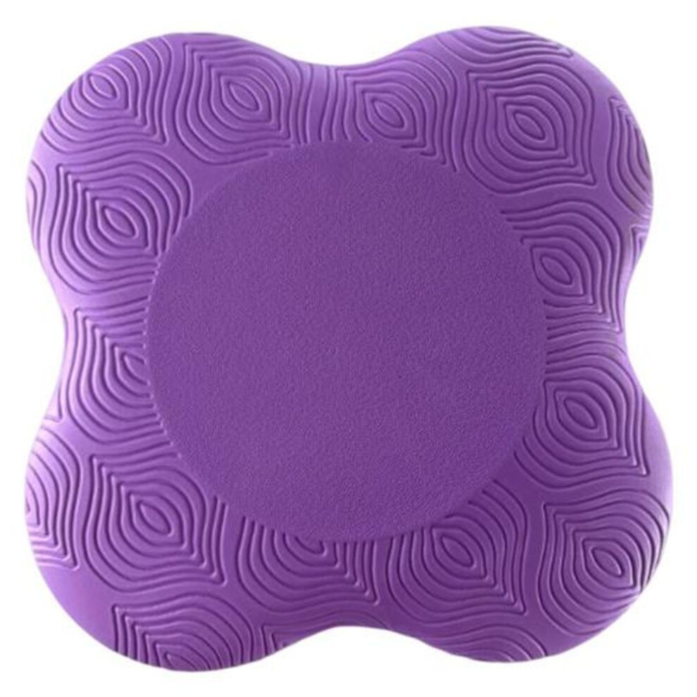 (purple) 1 Pc Yoga Knee Support Soft Buffering Protective Convenient Home Pilates Kneeling Pad Use